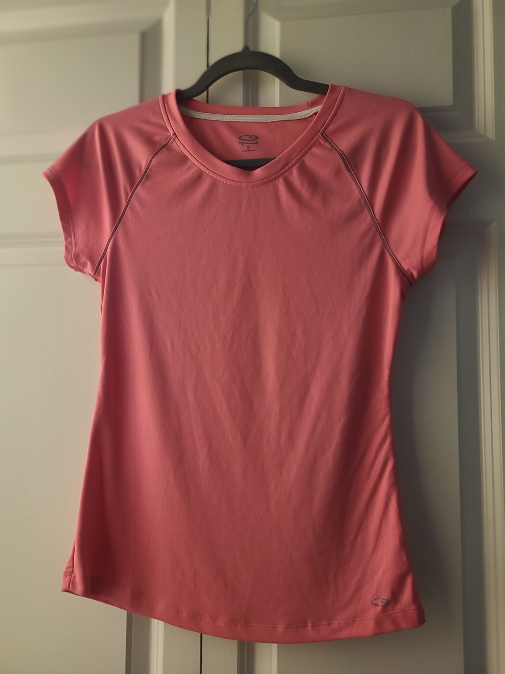 Champion Women's Pink Short Sleeve Active Tee